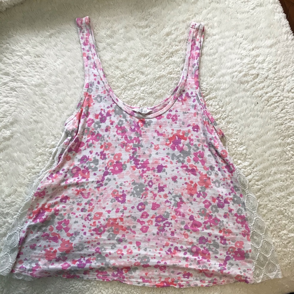 Floral tank top